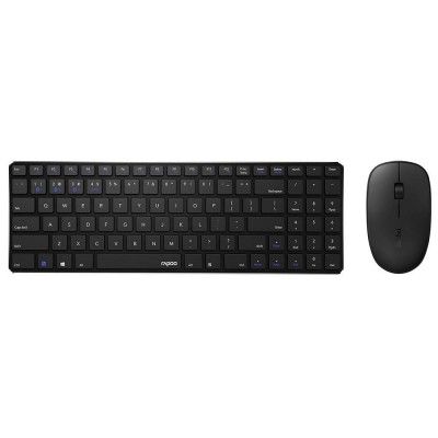 Combo/Kit teclado e Rato 9300M BT/Wireless Ultra-slim: Preto: Nano USB - 192748