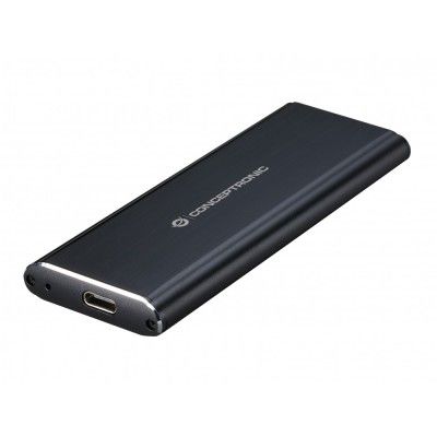 Conceptronic DDE01B Caixa para Discos Rgidos Compartimento SSD Preto M.2