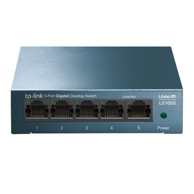 Switch TP-Link LS105G 5 Portas Gigabit Litewave Metal