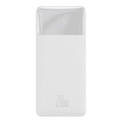 PowerBank Carregamento Rpido Bipow Display Digital 10000mah 20W Branco Overseas Edition